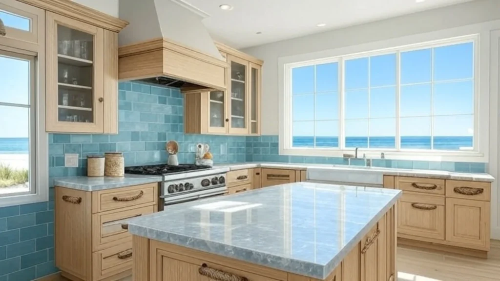 A Coastal Organic style Kitchens by VexKitch