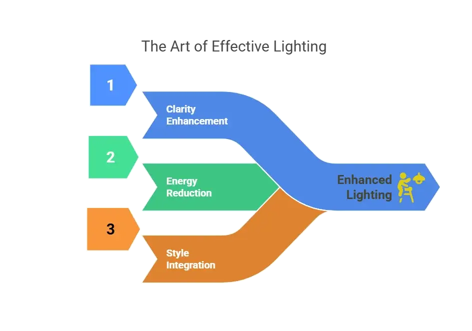 A visual presentation of The Art of Effective Lighting