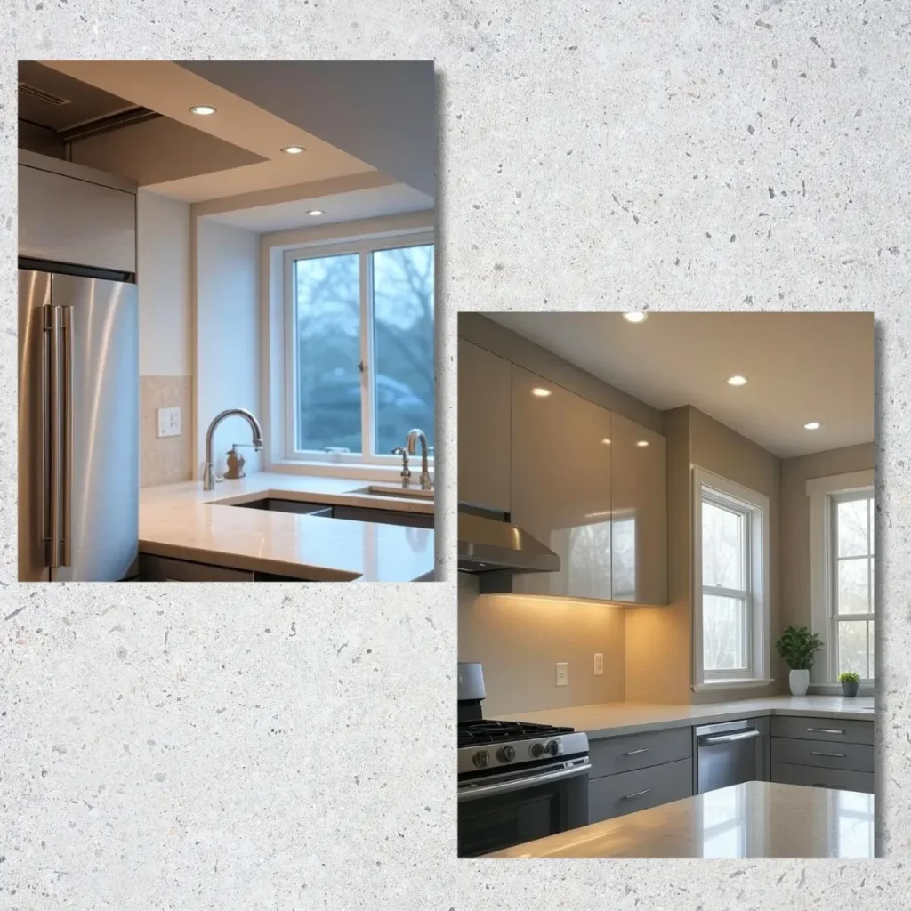A Recessed light for kitchen remodeling