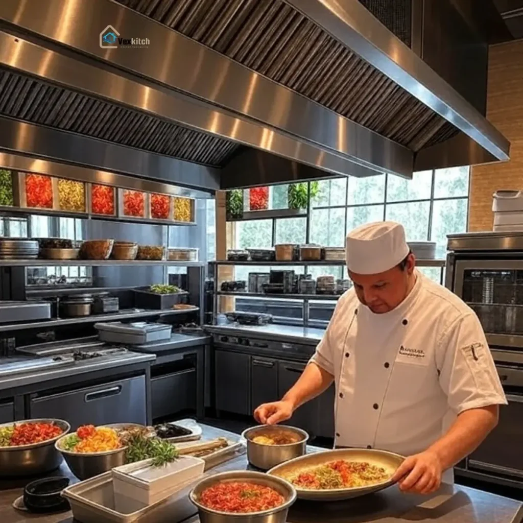 A Sabor Mexicano Grill Commercial Kitchen